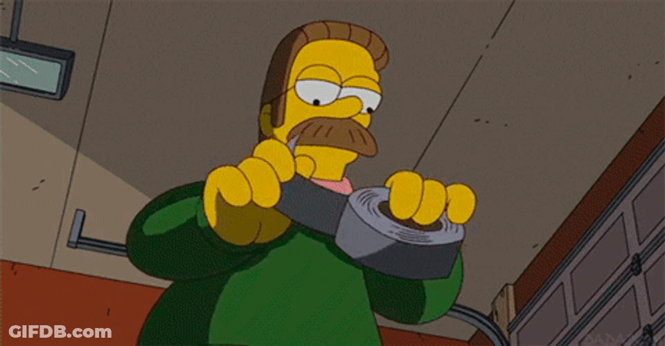 Ned Flanders Old Clothes For The Poor GIF