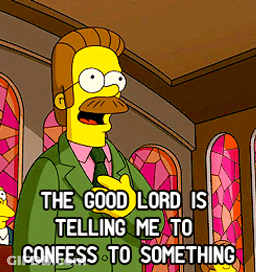 Ned Flanders Preaching GIF