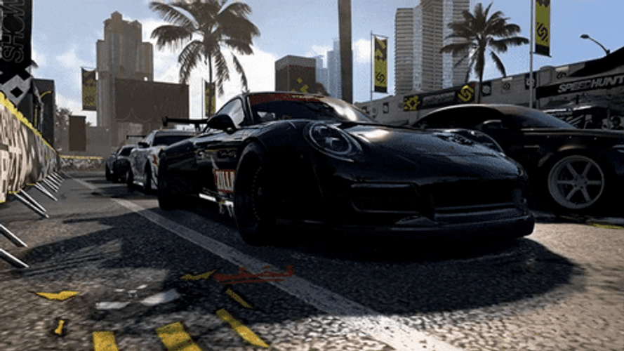 Need For Speed Heat Black Speeder GIF