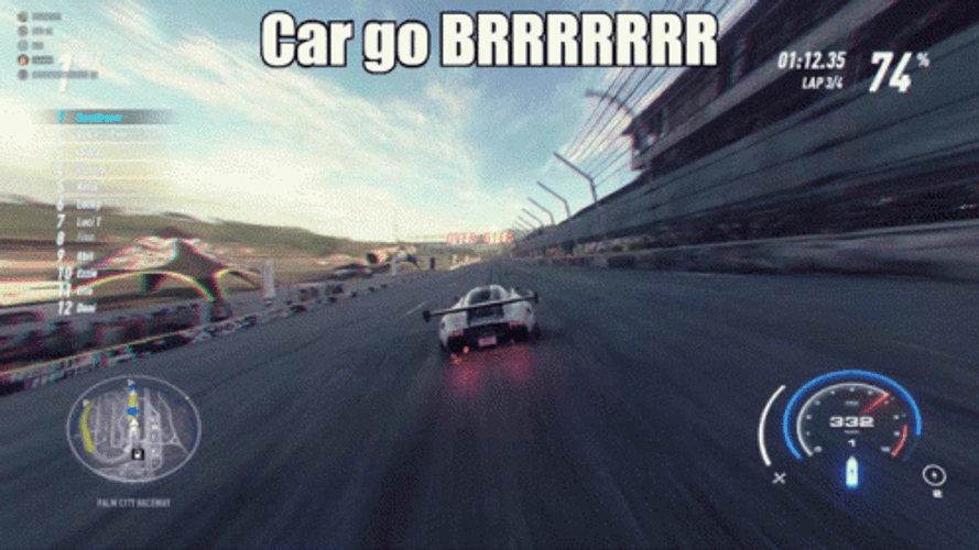 Need For Speed Heat Rolling Car GIF