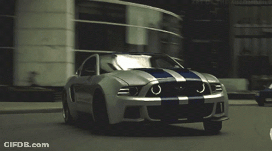 Need For Speed Mustang GIF