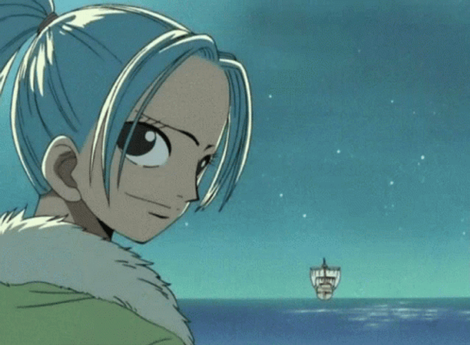 Nefertari Vivi Looking At The Sea GIF