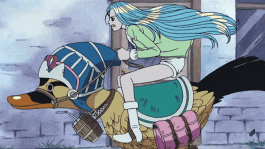 Nefertari Vivi Riding Karoo GIF