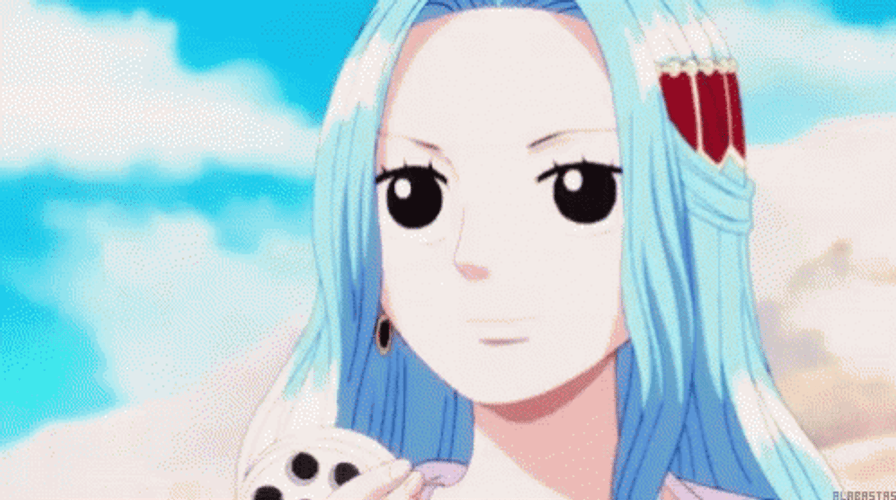 Nefertari Vivi Wiping Her Tears GIF
