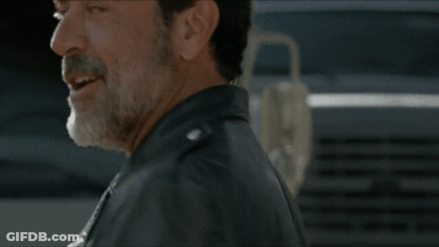 Negan Easy Peasy Lemon Squeezy GIF