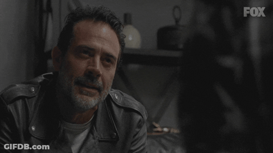 Negan Sarcastic Laugh GIF