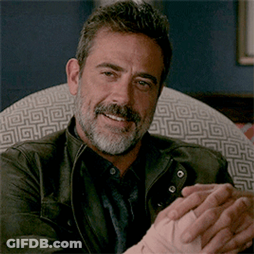 Negan Slow Nods GIF
