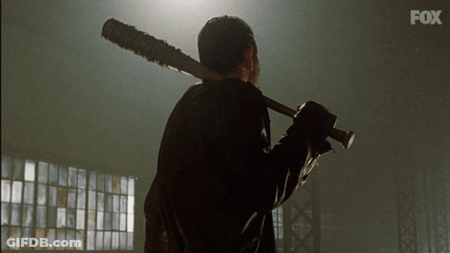 Negan Spot Light GIF