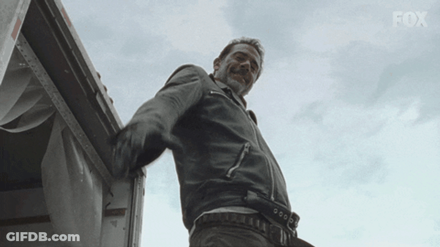 Negan Treat Our New Guest GIF
