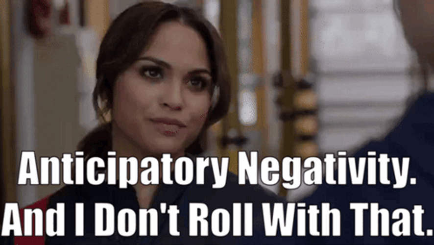 Negative Anticipation Sassy Lady Talking GIF
