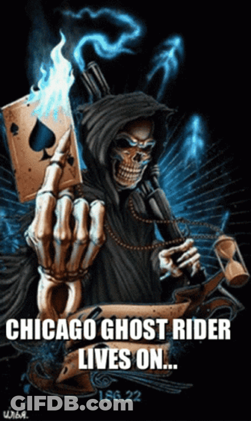 Negative Ghost Rider GIF