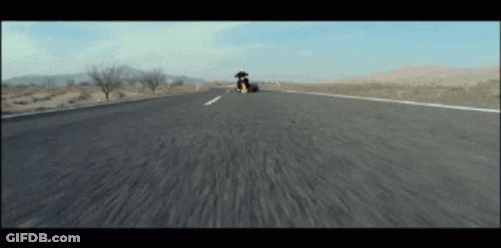Negative Ghost Rider GIF