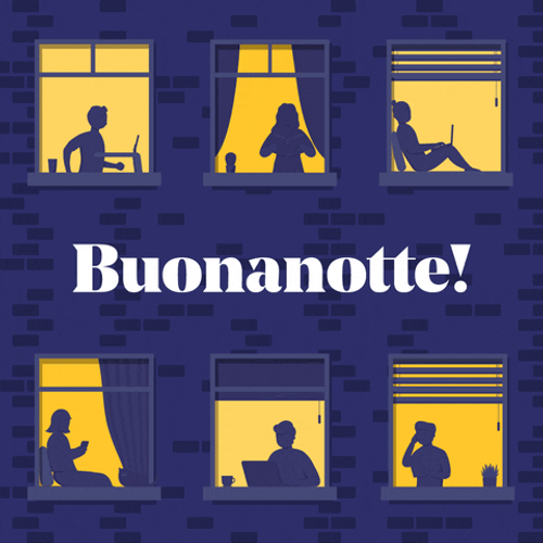 Neighborhood Close The Windows Buona Notte GIF