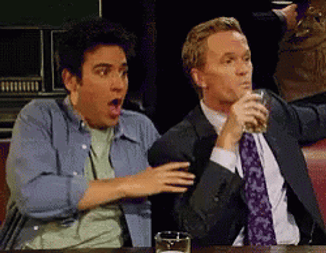 Neil Patrick Harris Spit Take GIF