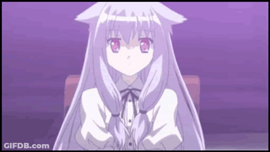Neko Ears Nozomi Kiriya Confused GIF