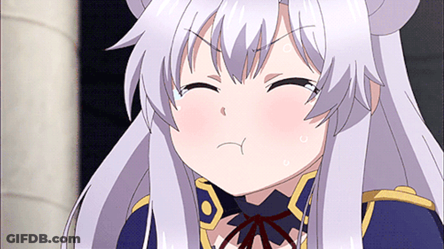 Neko Girl Anime Crying GIF