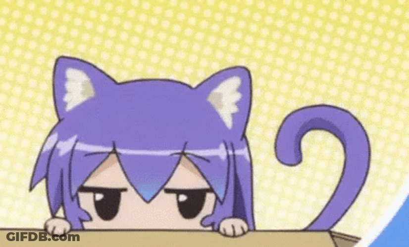 Neko Girl Meow GIF