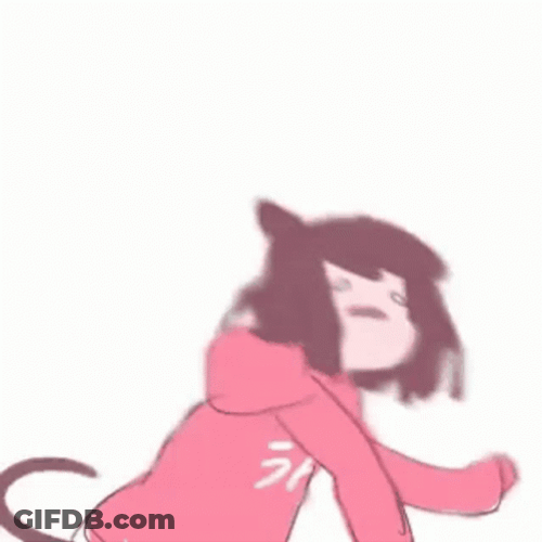 Neko Girl Panic GIF