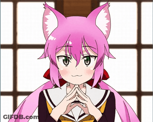 Nekomai Kurumi Planning Something GIF