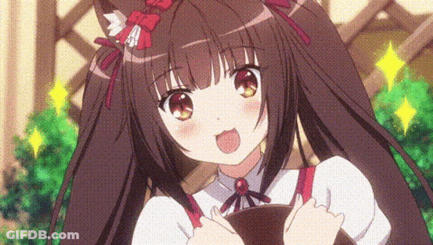 Nekopara Blooming Chocola GIF