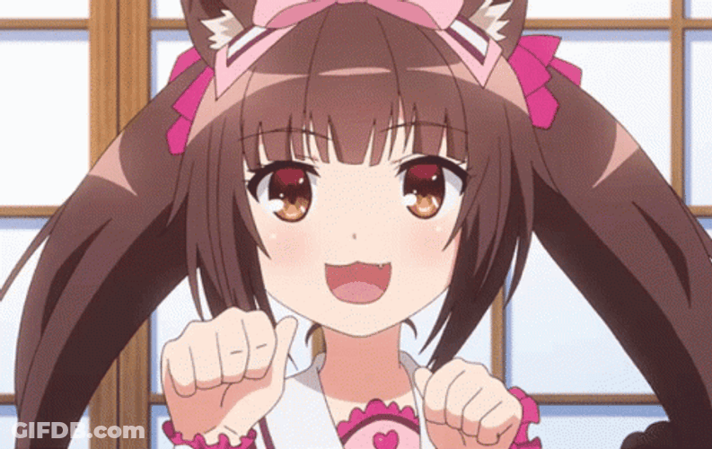 Nekopara Cat Chocola GIF