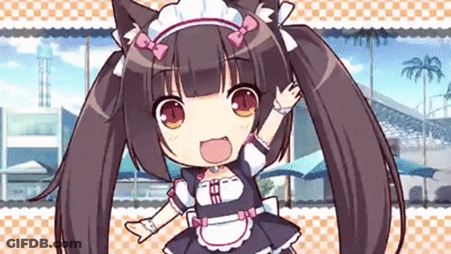 Nekopara Chocola Different Moods GIF