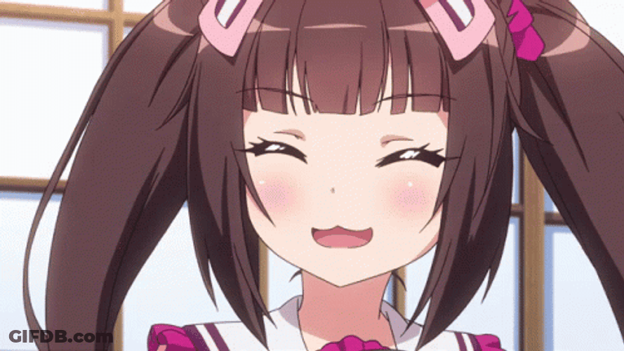 Nekopara Chocola Sparkling Eyes GIF