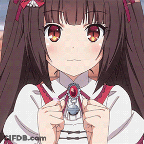Nekopara Faces Of Vanilla And Chocola GIF