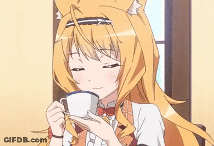 Nekopara Maple And Her Coffee GIF
