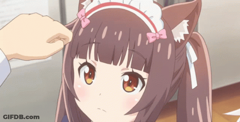 Nekopara Shocked Vanilla And Chocola GIF