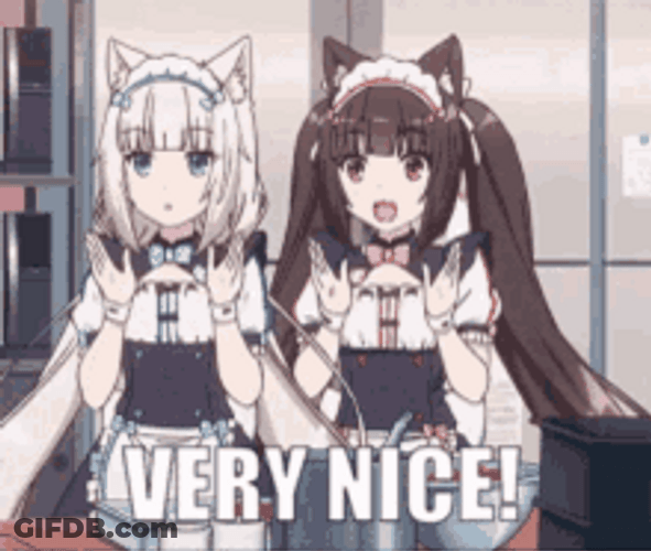 Nekopara Volume One Very Nice Clap GIF