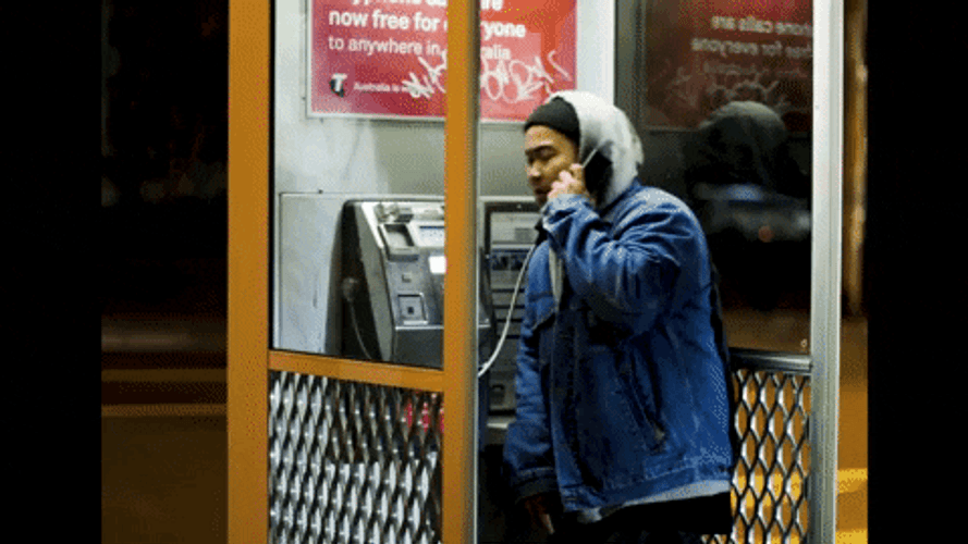 Nell Carter Left On Read On Phone Booth GIF