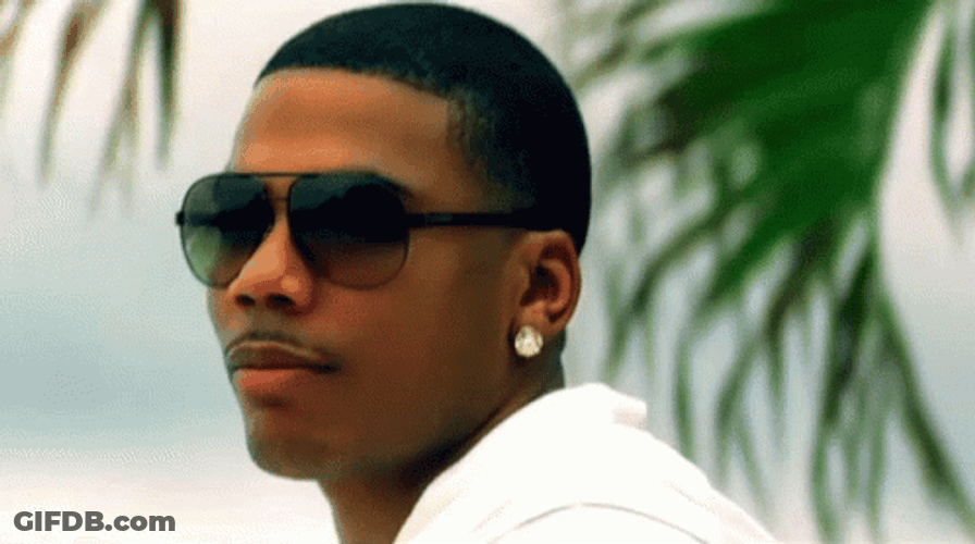 Nelly Cool Guy Wears Glasses GIF