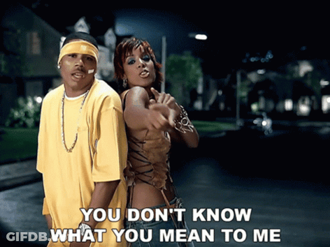 Nelly Don't Know What You Mean To Me GIF