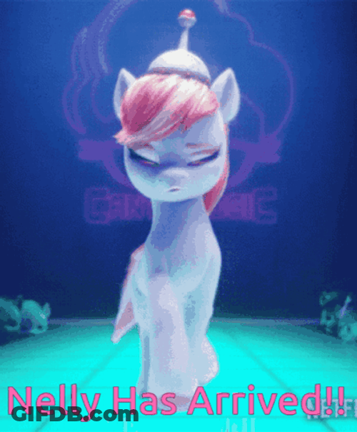 Nelly Has Arrived Unicorn GIF