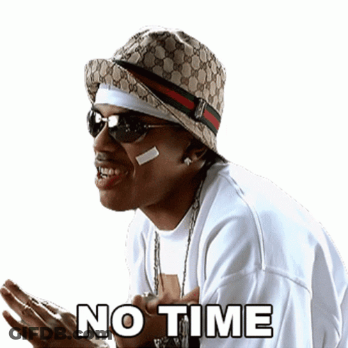 Nelly Has No Time GIF