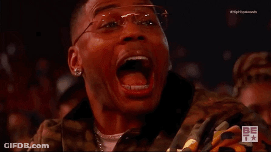 Nelly Hilarious Laugh GIF