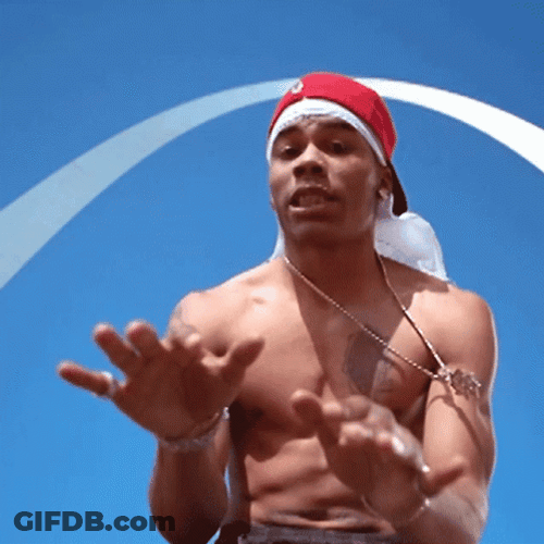Nelly Singing Down Shot GIF