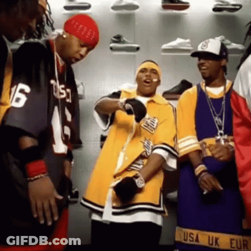 Nelly Vibing With Friends GIF