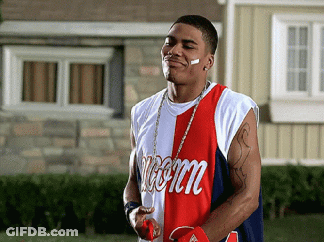 Nelly Winking Face GIF