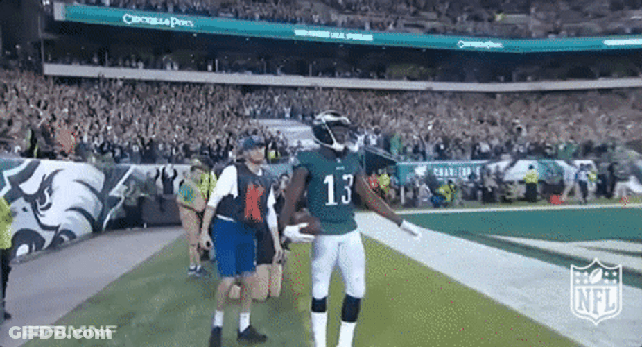 Nelson Agholor Enters The Game GIF