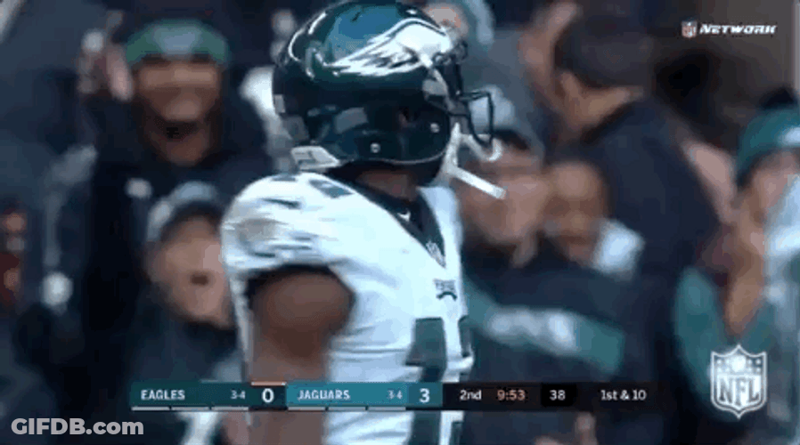 Nelson Agholor Loving The Fans GIF