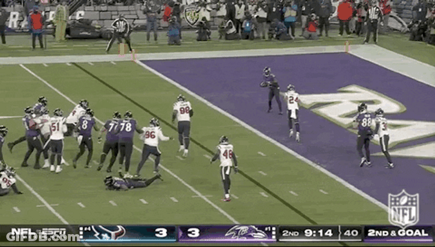 Nelson Agholor Running On The Field GIF
