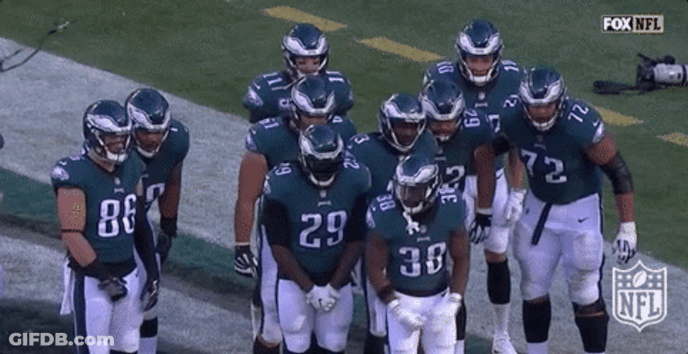 Nelson Agholor Team Fall GIF