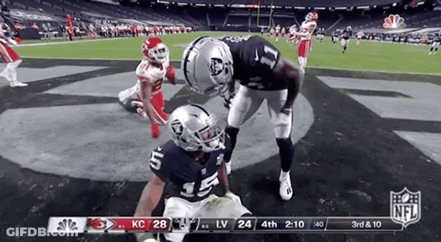 Nelson Agholor Team Getting Up GIF