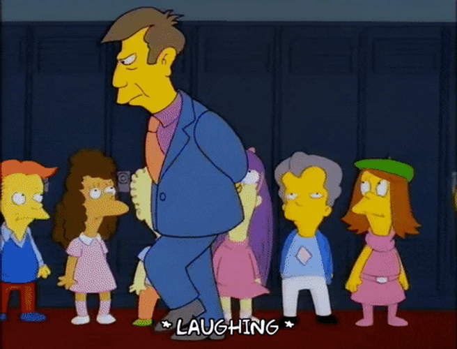 Nelson Haha Bully Laugh GIF