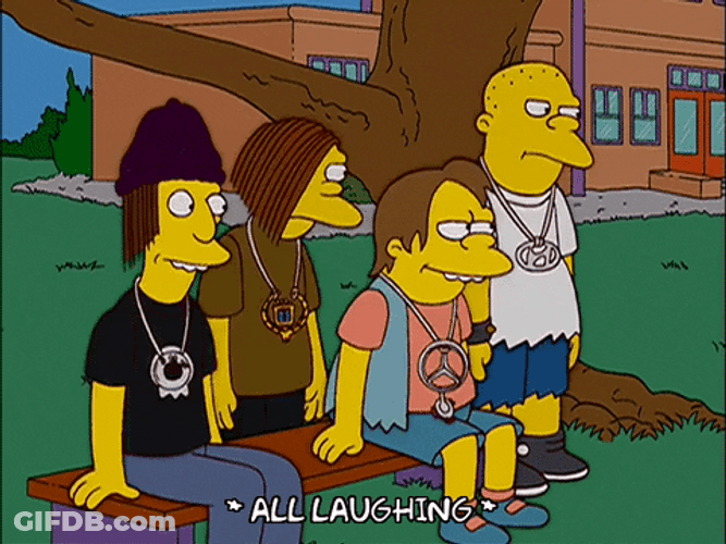 Nelson Haha Bursting Into Laughter GIF