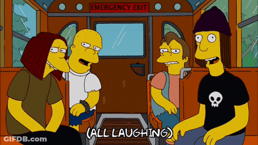 Nelson Haha Group Laugh GIF