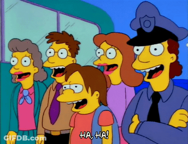 Nelson Haha Having A Good Time GIF