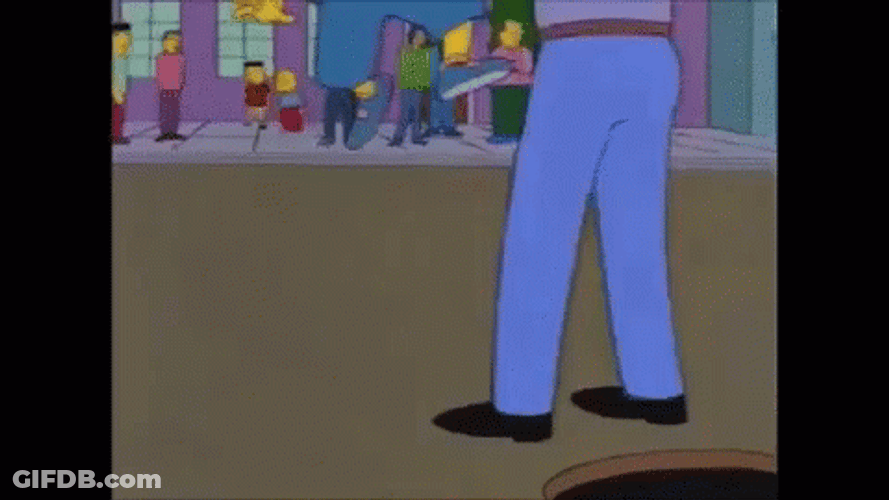 Nelson Haha In Trouble GIF